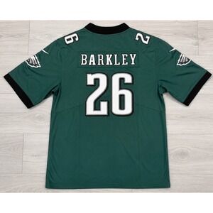 Nike Philadelphia Eagles BARKLEY #26 On Field Jersey Green Stitching Men's XL